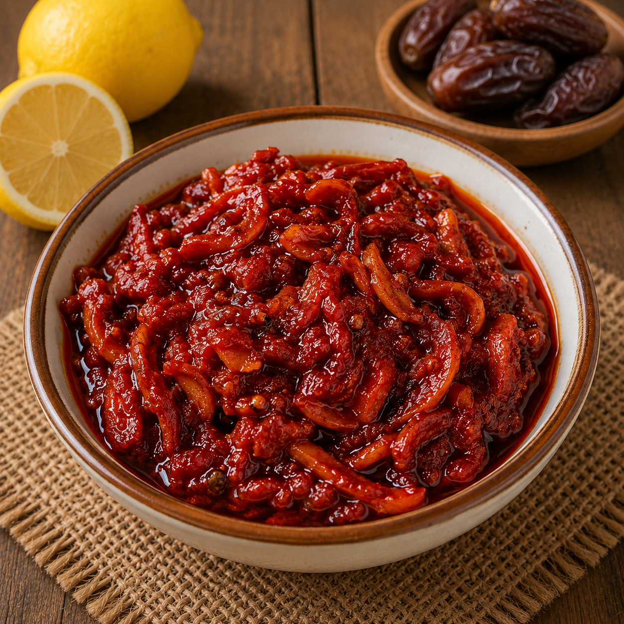 Lemon & Dates Pickle