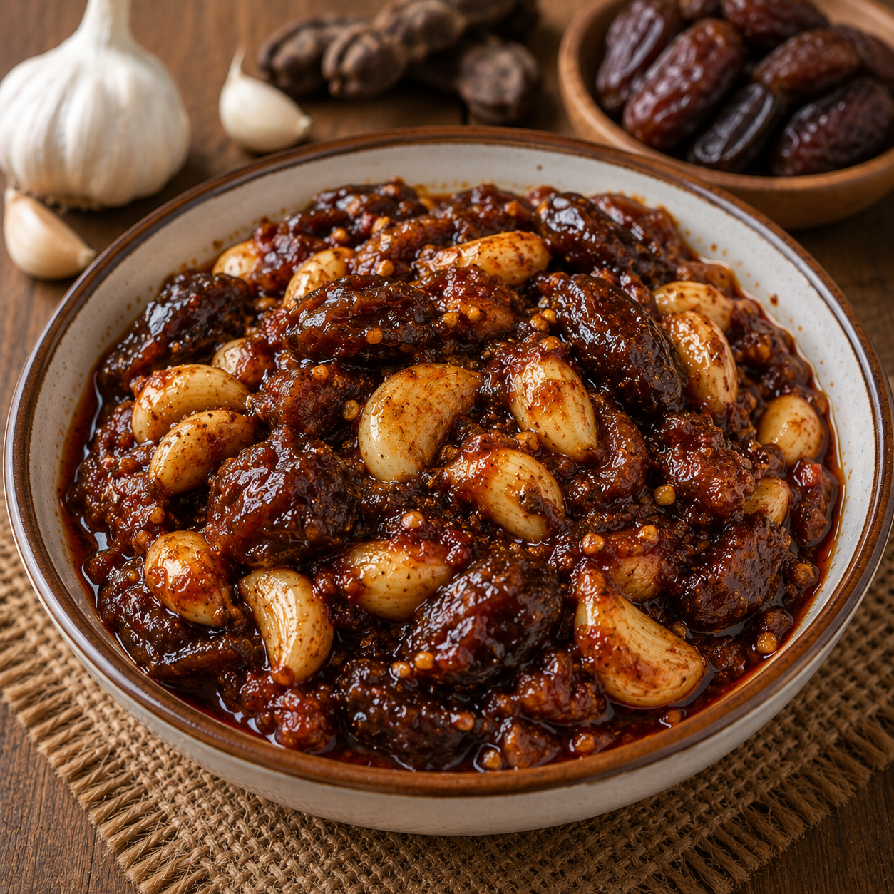 Garlic & Dates Tamarind Pickle