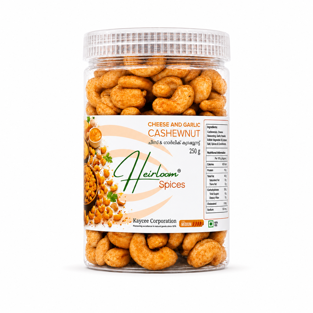 Cashew Nut Cheese & Garlic