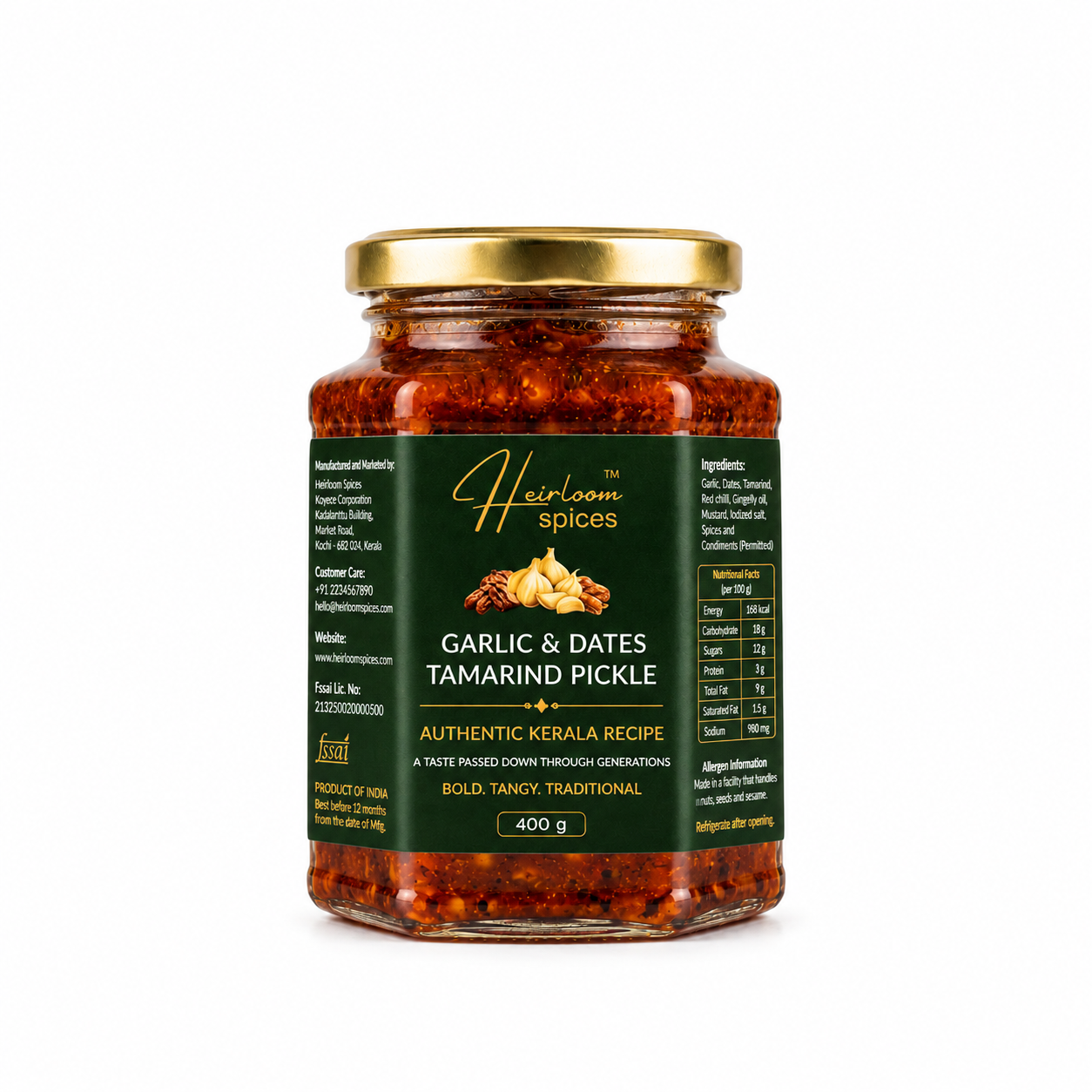 Garlic & Dates Tamarind Pickle
