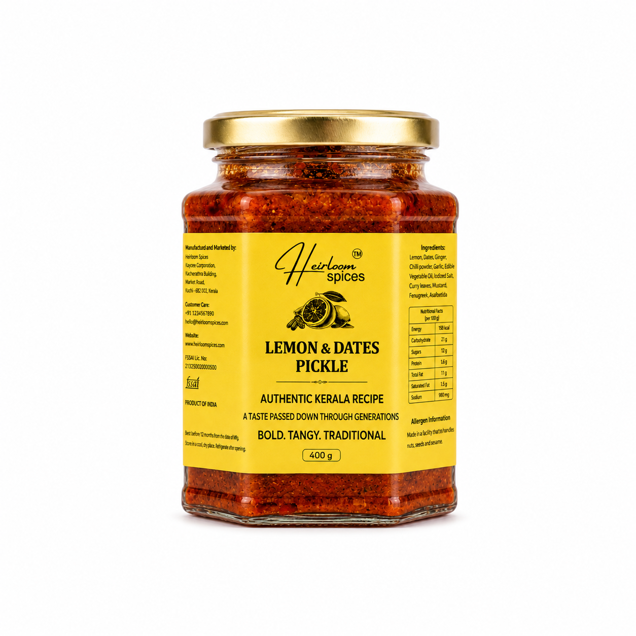 Lemon & Dates Pickle